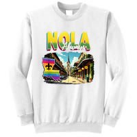 Nola Never Forget New Orleans Always Support Nola Always Sweatshirt