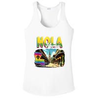 Nola Never Forget New Orleans Always Support Nola Always Ladies PosiCharge Competitor Racerback Tank