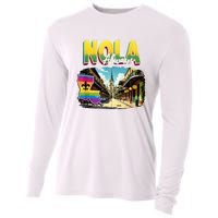 Nola Never Forget New Orleans Always Support Nola Always Cooling Performance Long Sleeve Crew