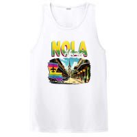 Nola Never Forget New Orleans Always Support Nola Always PosiCharge Competitor Tank