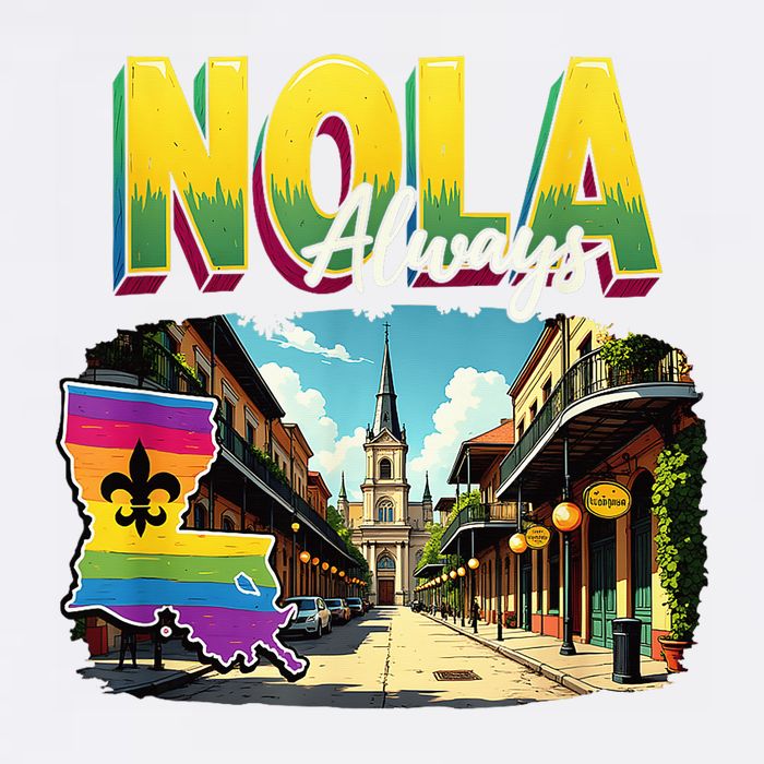 Nola Never Forget New Orleans Always Support Nola Always Wool Snapback Cap