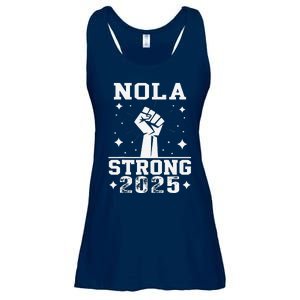 Nola Never Forget New Orleans Strong 2025 Support Louisiana Ladies Essential Flowy Tank