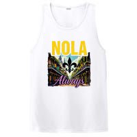 Nola Never Forget New Orleans Nola Always Always Support PosiCharge Competitor Tank