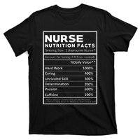 Nurse Nutrition Facts T-Shirt