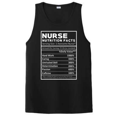 Nurse Nutrition Facts PosiCharge Competitor Tank