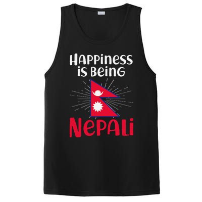 Nepal Nepali Flag PosiCharge Competitor Tank