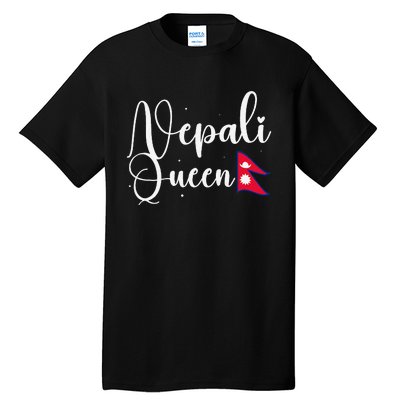 Nepal Nepali Flag Tall T-Shirt