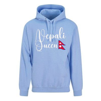 Nepal Nepali Flag Unisex Surf Hoodie