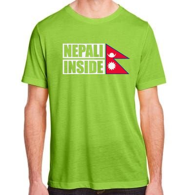 Nepal Nepali Flag Adult ChromaSoft Performance T-Shirt