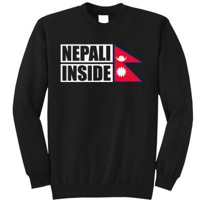 Nepal Nepali Flag Sweatshirt