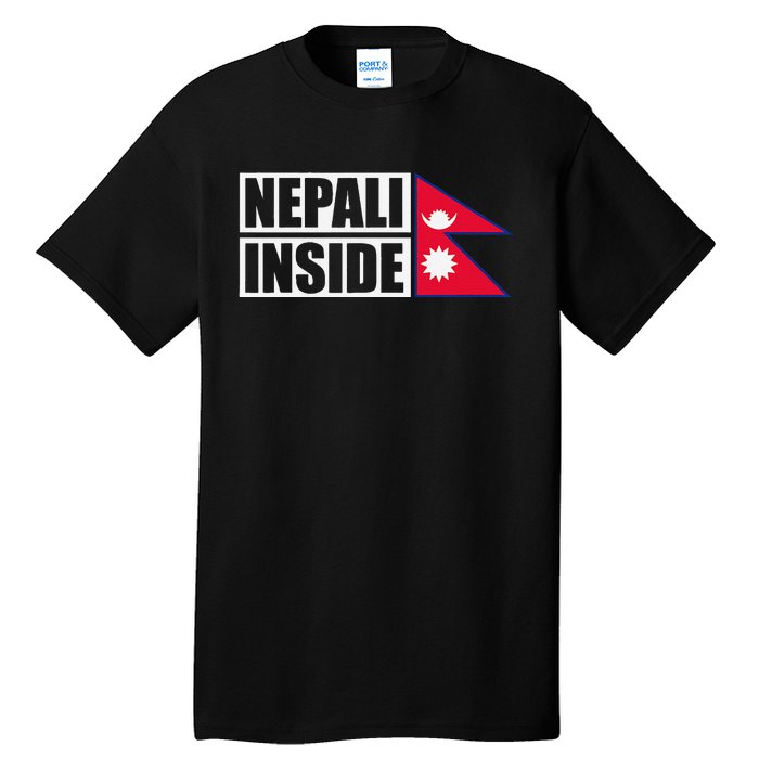 Nepal Nepali Flag Tall T-Shirt