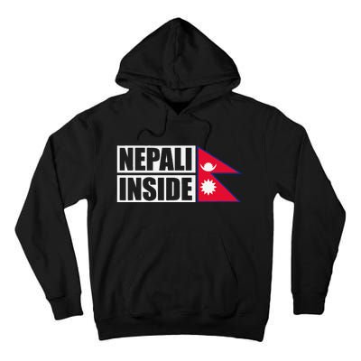 Nepal Nepali Flag Tall Hoodie