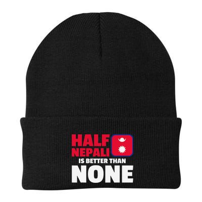 Nepal Nepali Flag Knit Cap Winter Beanie