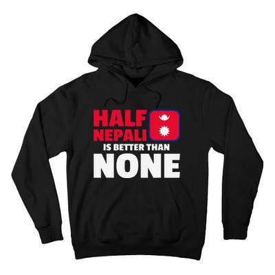 Nepal Nepali Flag Tall Hoodie