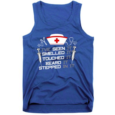 Nurse Nursing Fun Joke Gift Design Idea For Nurses Gift Tank Top