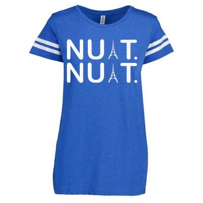 Nuit Nuit Funny Goodnight In French Premium Enza Ladies Jersey Football T-Shirt