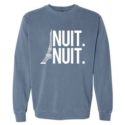 Nuit Nuit Funny Basketball Garment-Dyed Sweatshirt