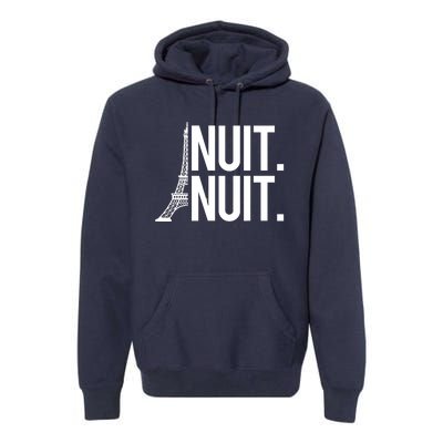 Nuit Nuit Funny Basketball Premium Hoodie