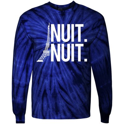 Nuit Nuit Funny Basketball Tie-Dye Long Sleeve Shirt