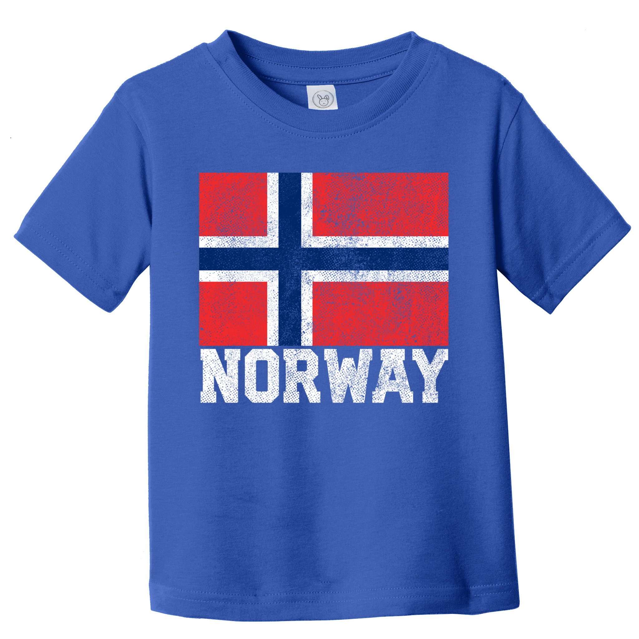 Norway Norwegian Flag National Pride Roots Country Nation Gift Toddler T-Shirt