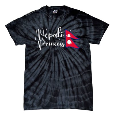 Nepal Nepali Flag Tie-Dye T-Shirt