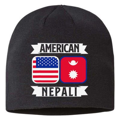 Nepal Nepali Flag Sustainable Beanie