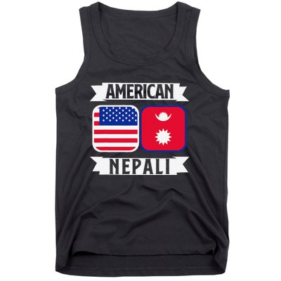 Nepal Nepali Flag Tank Top