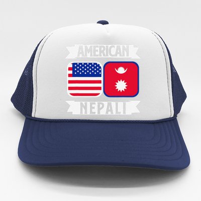 Nepal Nepali Flag Trucker Hat