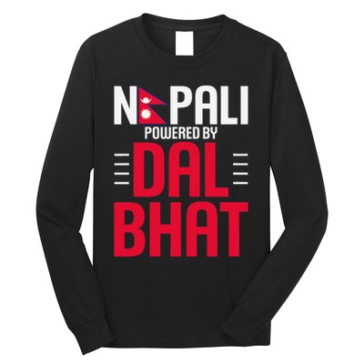 Nepal Nepali Flag Long Sleeve Shirt