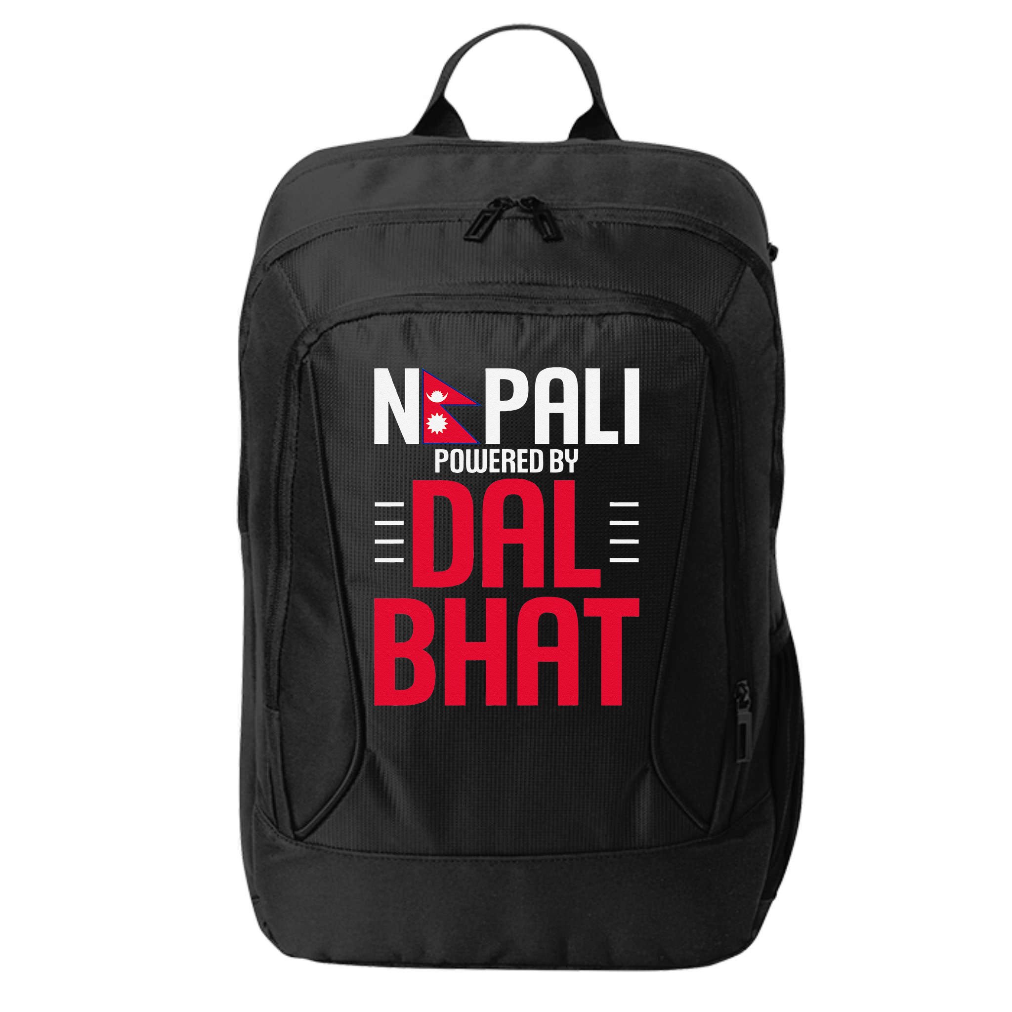 Nepal Nepali Flag City Backpack