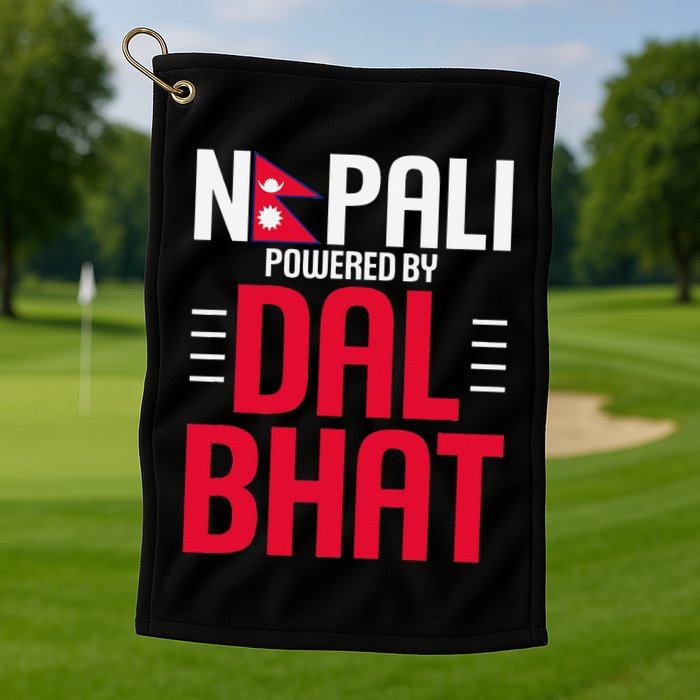 Nepal Nepali Flag Golf Towel