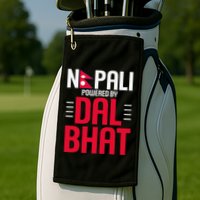 Nepal Nepali Flag Golf Towel