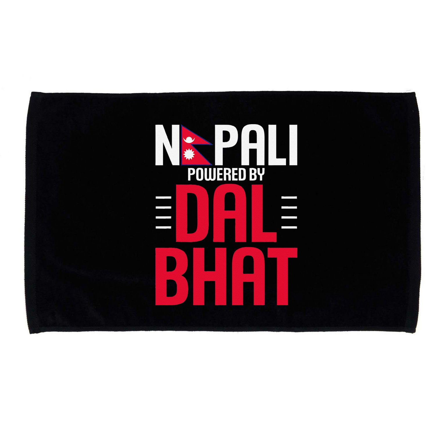 Nepal Nepali Flag Microfiber Hand Towel