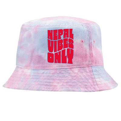 Nepal Nepali Flag Tie-Dyed Bucket Hat