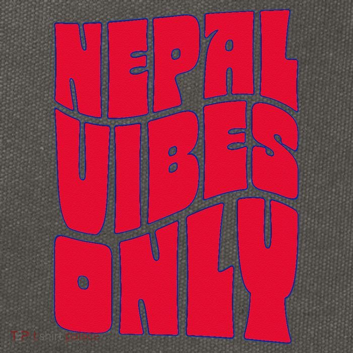 Nepal Nepali Flag Cotton Canvas Backpack