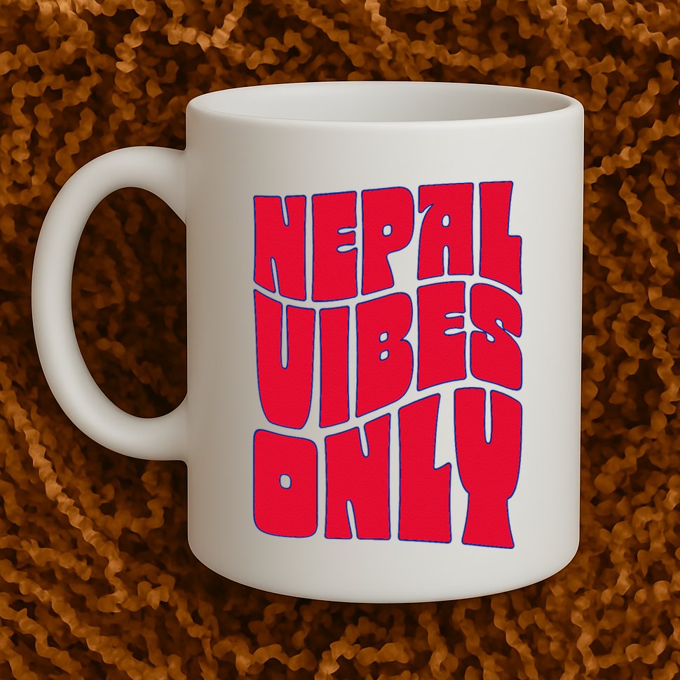 Nepal Nepali Flag Mug