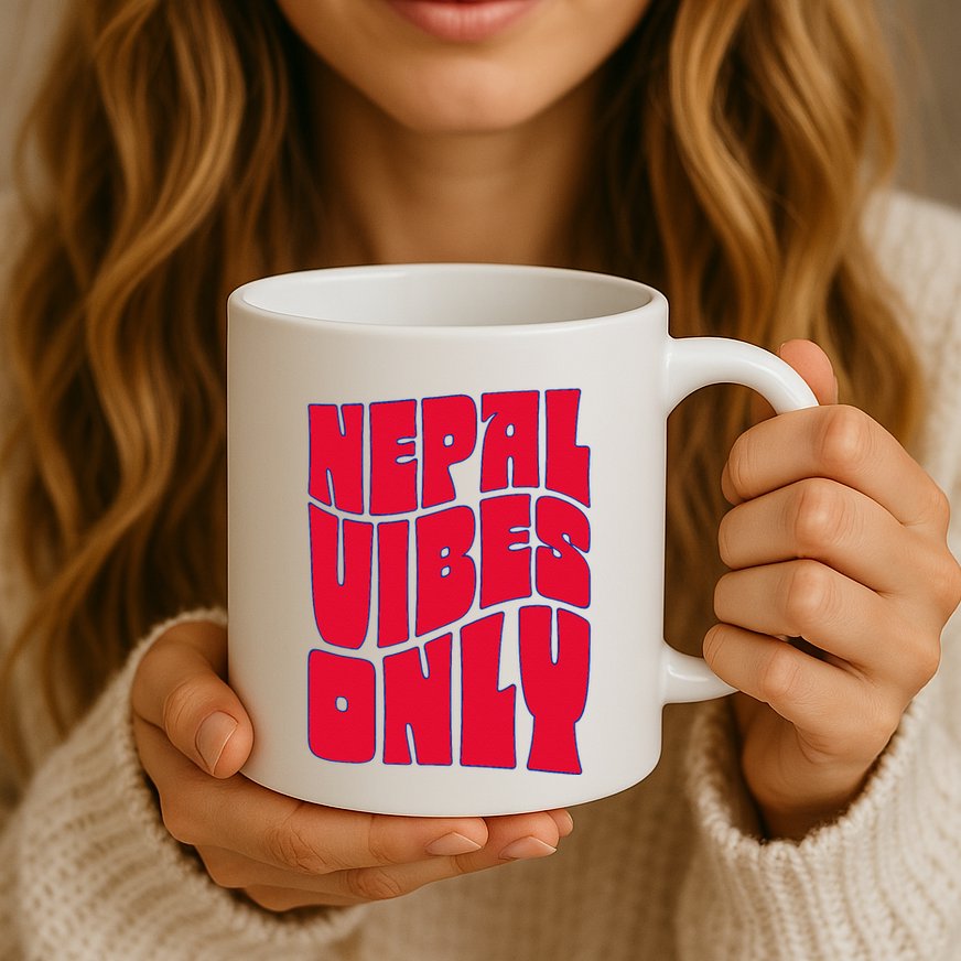 Nepal Nepali Flag Mug