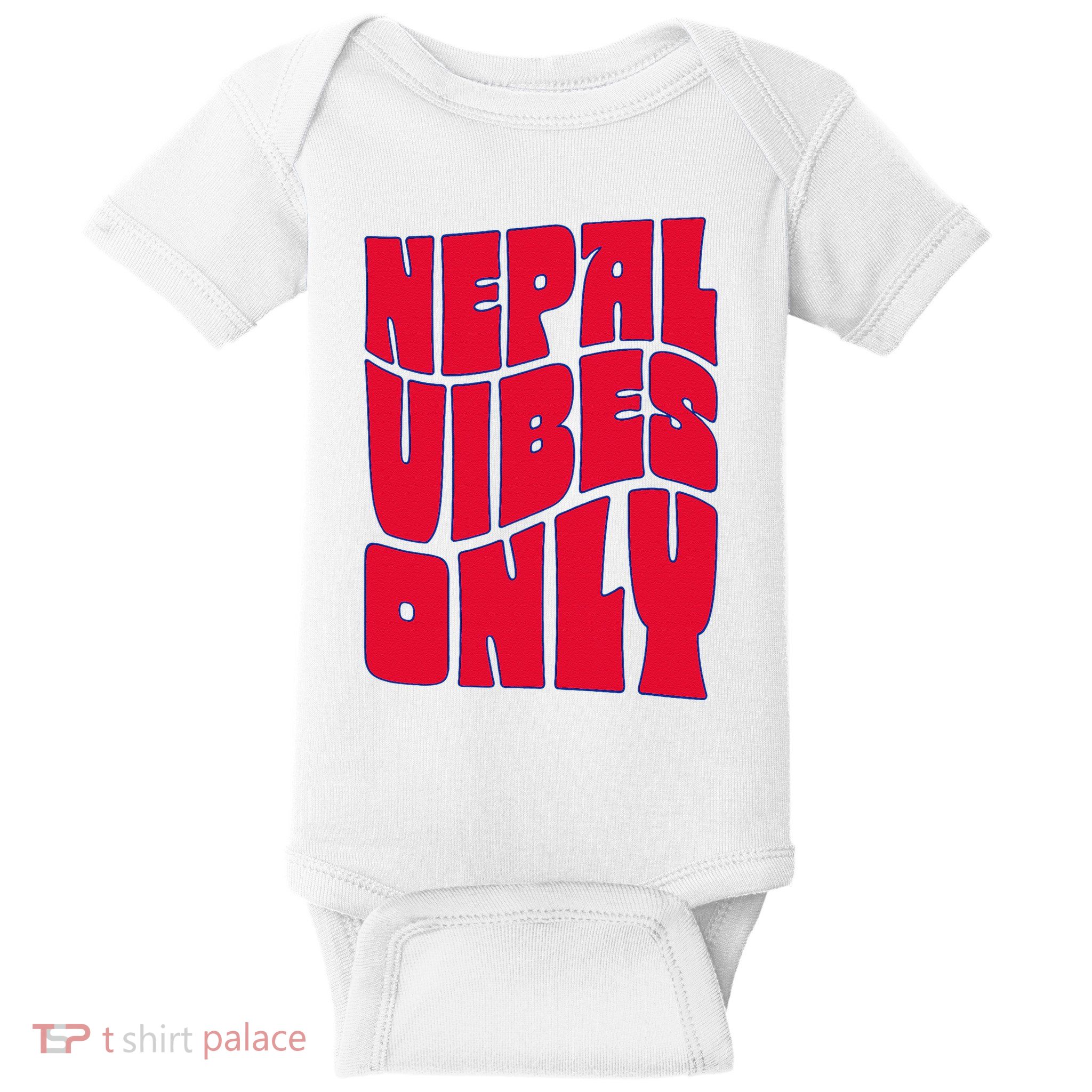 Nepal Nepali Flag Baby Bodysuit