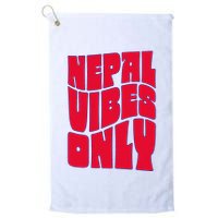 Nepal Nepali Flag Golf Towel
