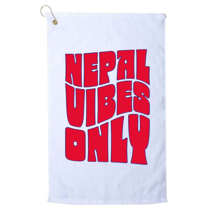 Nepal Nepali Flag Golf Towel