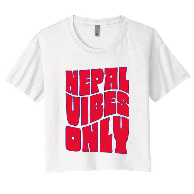 Nepal Nepali Flag Crop Top