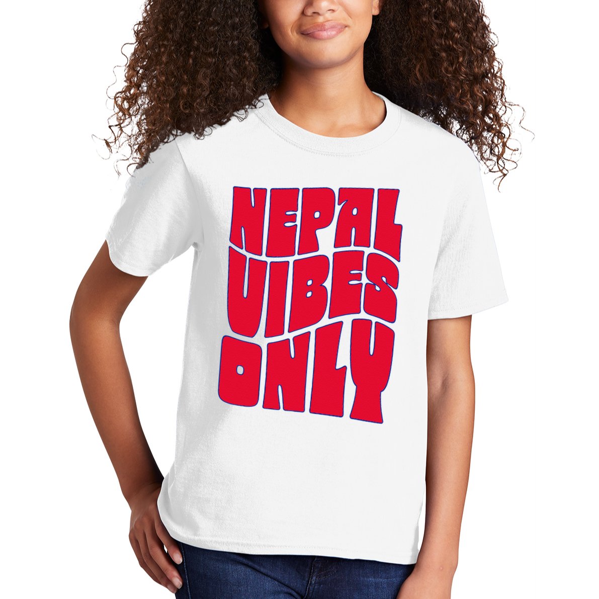 Nepal Nepali Flag Kids T-Shirt