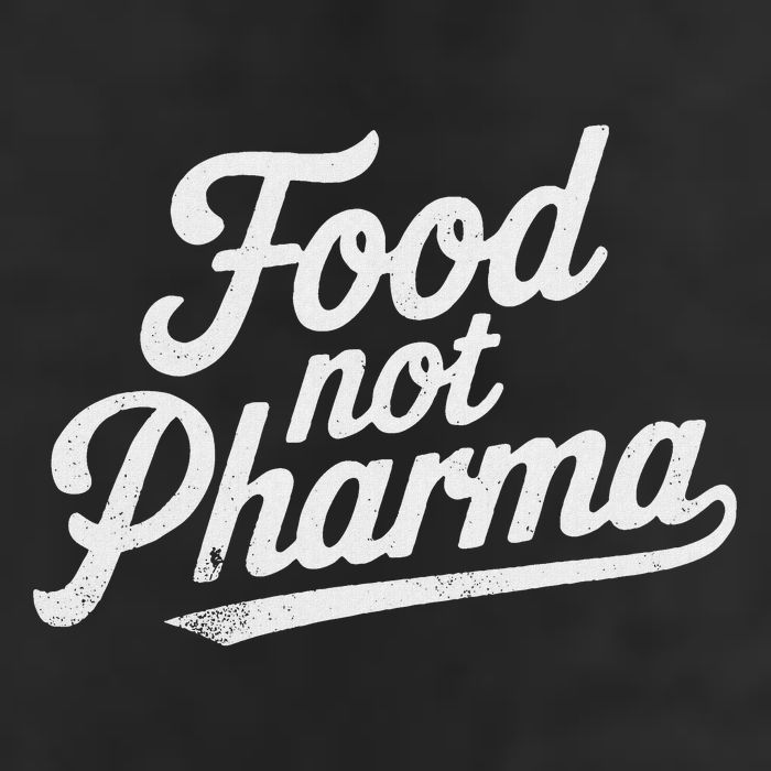 Natural Nutrition Food Not Pharma  Beanie