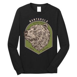 Nantahala National Forest North Carolina Mountains Bear Long Sleeve Shirt