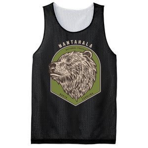 Nantahala National Forest North Carolina Mountains Bear Mesh Reversible Basketball Jersey Tank