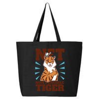 NFT Non Fungible Tiger Funny Crypto 25L Jumbo Tote