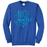 Nicu Nurse Gift With Cute Feet Design Sweatshirt