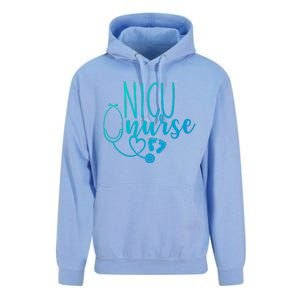 Nicu Nurse Gift With Cute Feet Design Unisex Surf Hoodie