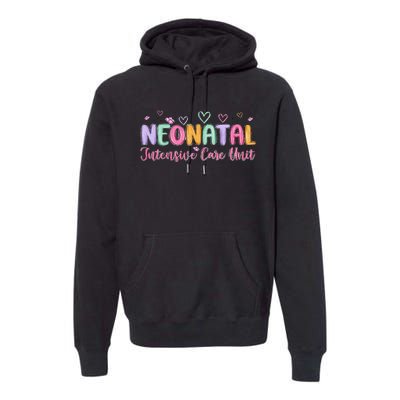 Nicu Nurse Groovy Nursing Neonatal Intensive Care Unit Premium Hoodie