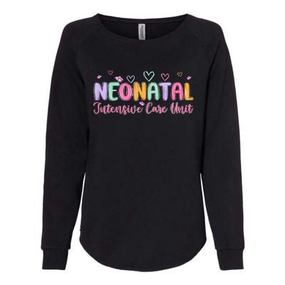 Nicu Nurse Groovy Nursing Neonatal Intensive Care Unit Womens California Wash Sweatshirt